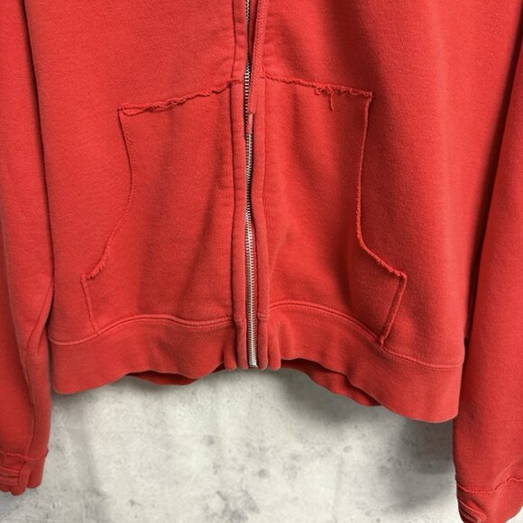 Vintage Independent Trucks Hoodie Sweatshirt Mens M 23x23.5 Thermal Zip Skate - Picture 4 of 14